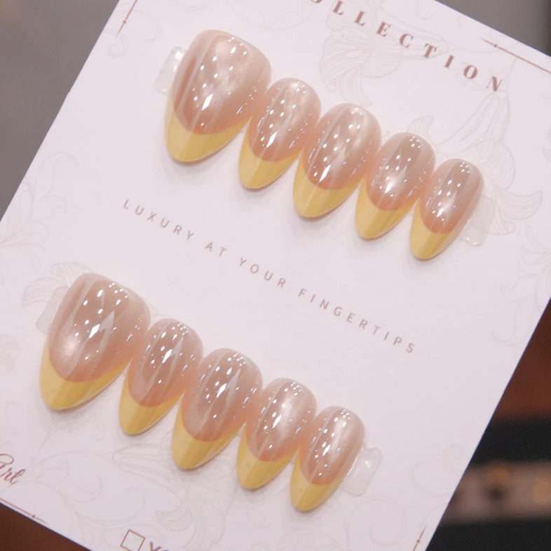 Luxury French Tip Nail Extensions — product view 1