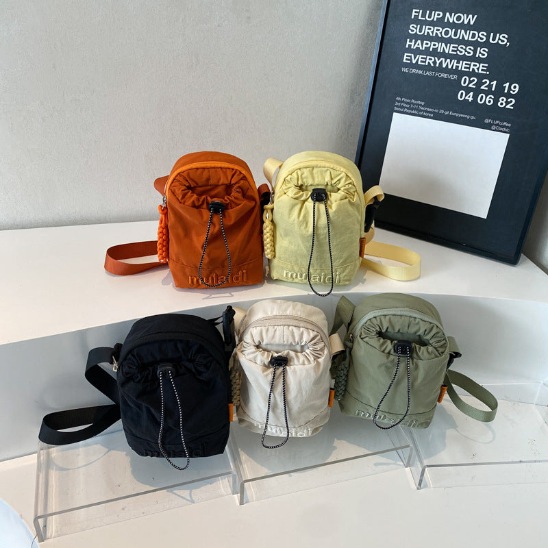 Compact Adjustable Sling Backpack LoungeYard — product view 4