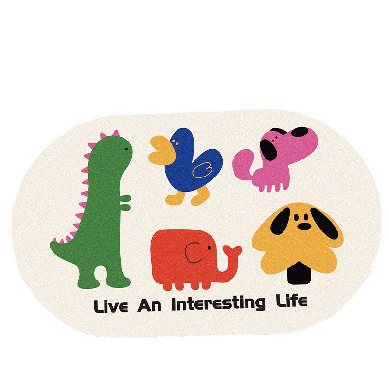 Funny Dog-Themed Bath Mat — product view 5
