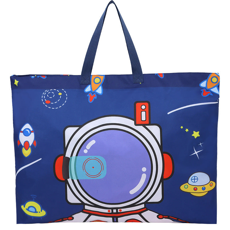 Leisure Shopping Bag with Cheerful Dinosaur Design LoungeYard — product view 2