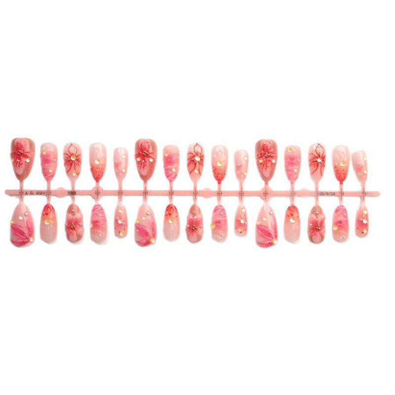 Premium Floral Acrylic Nail Art Set — product view 5