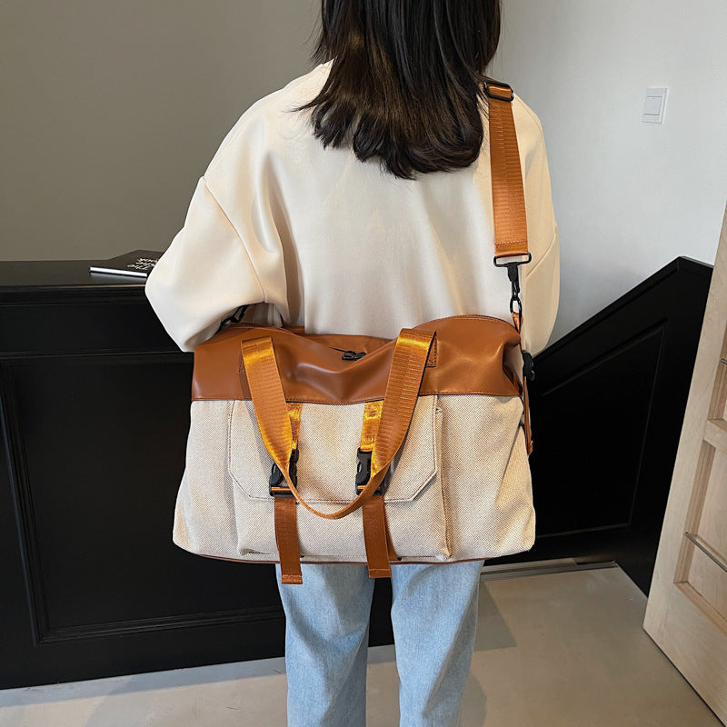 Practical Multifunctional Duffel Bag with Sturdy Design and Intelligent Compartment Layout LoungeYard — product view 2