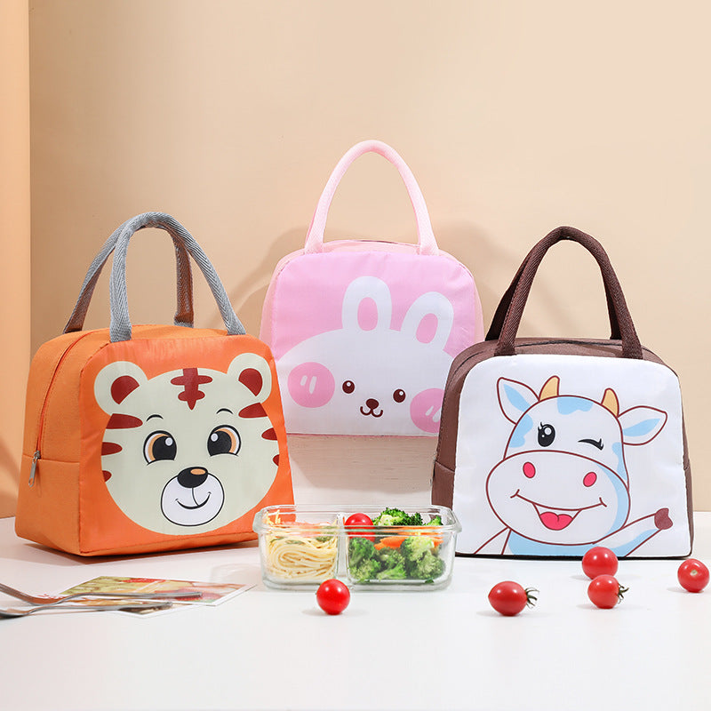 Cute Rabbit Design Insulated Lunch Bag — product view 1