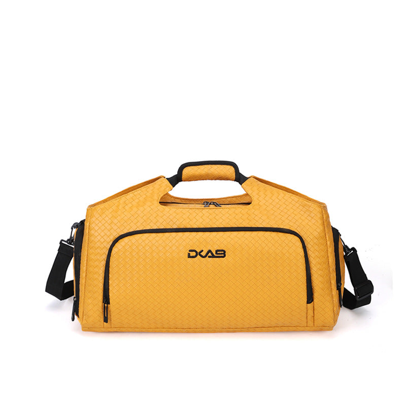 Sporty Duffel Bag with Versatile Compartments and Water-Repellent Material LoungeYard — product view 5