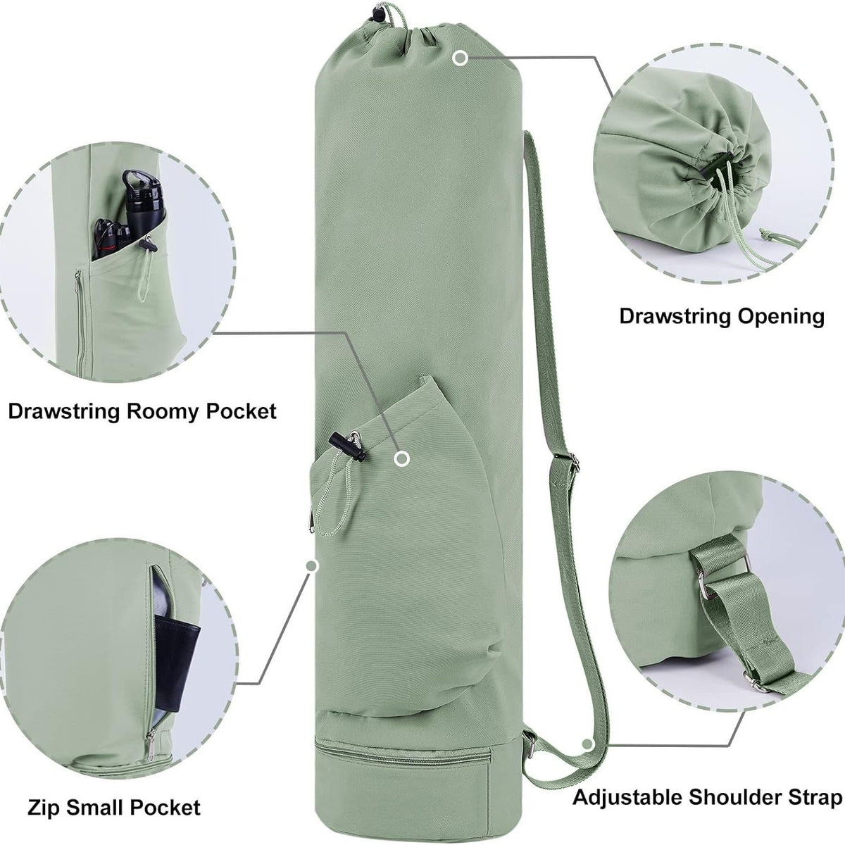 Yoga Backpack LoungeYard — product view 2