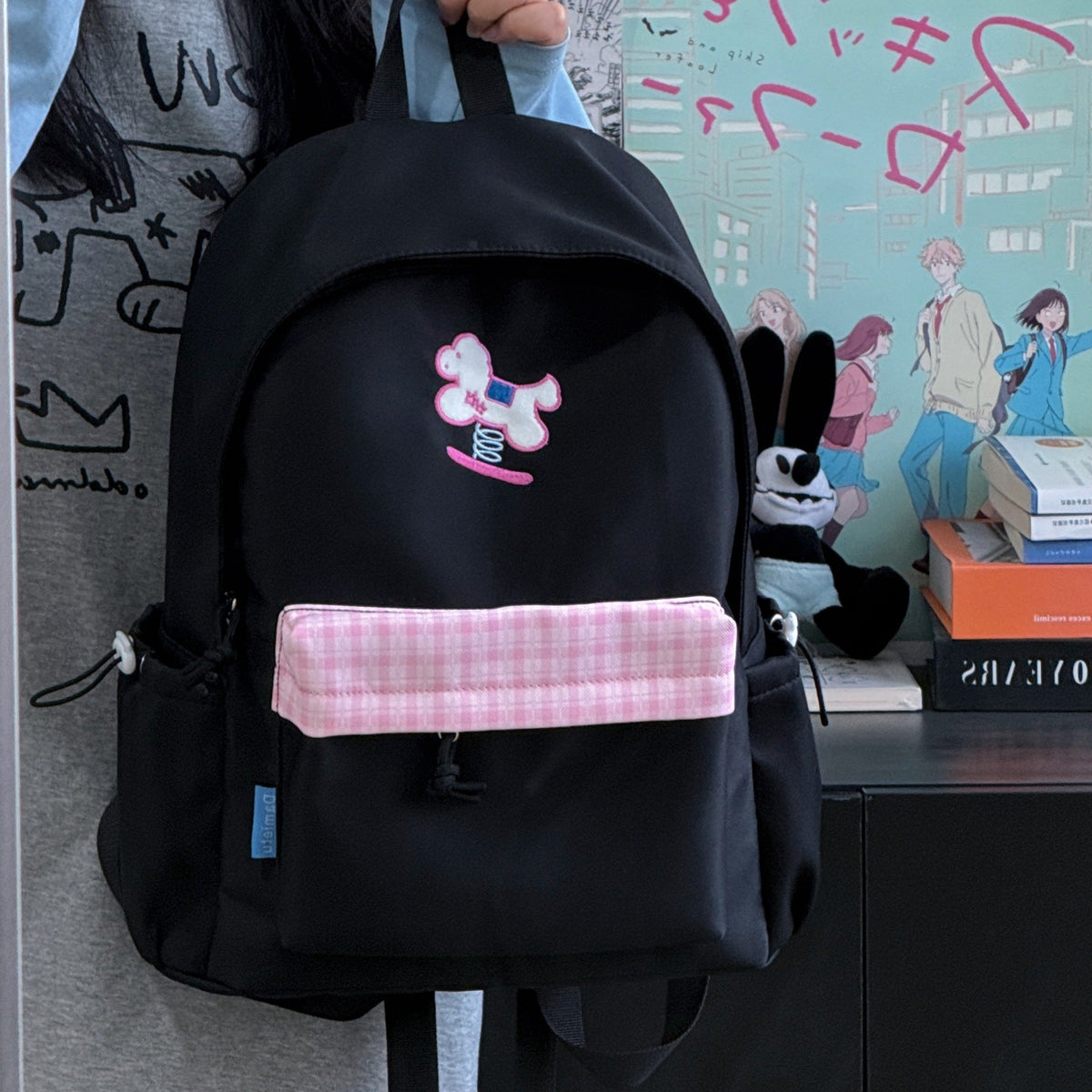 Playful Animal-Themed School Backpack LoungeYard — product view 3