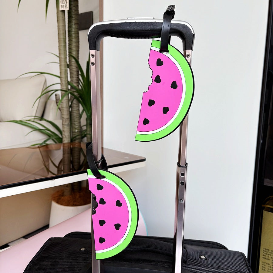 Watermelon Slice Luggage Tag LoungeYard — product view 4