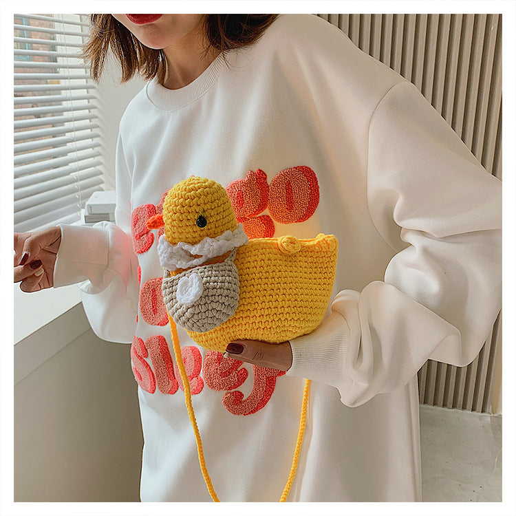 Knit Duck Purse — product view 4