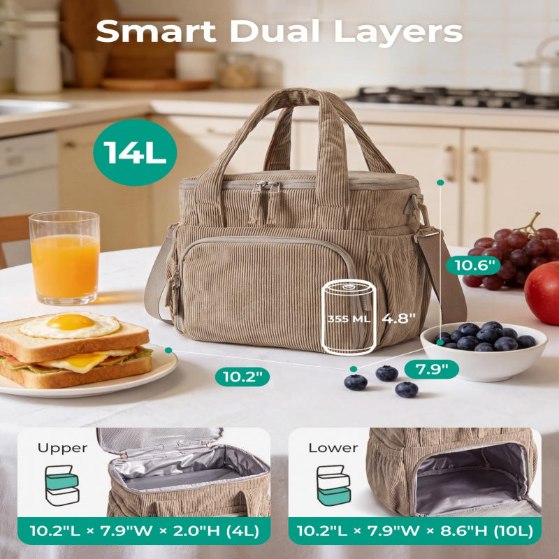Insulated Lunch Tote LoungeYard — product view 4
