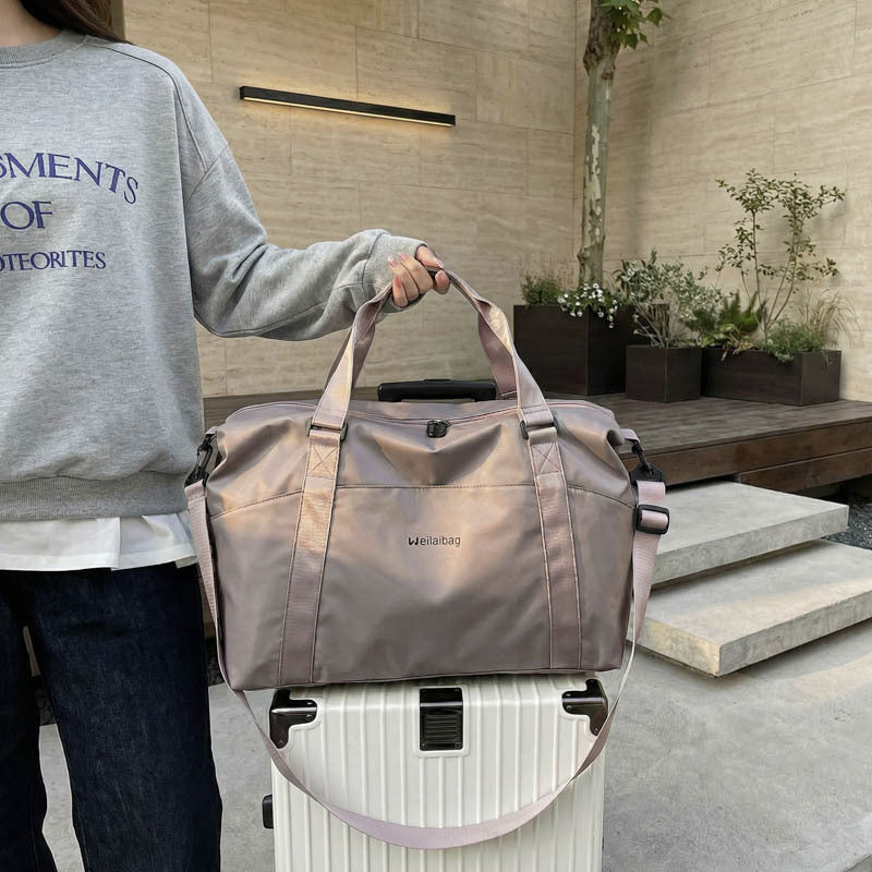 Multifunctional Sports And Travel Bag With Structured Surface LoungeYard — product view 2