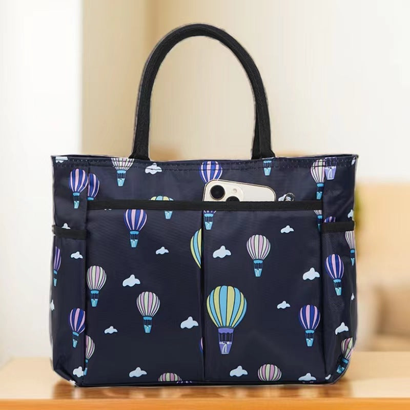 Stylish Multi-Pocket Tote Bag LoungeYard — product view 4