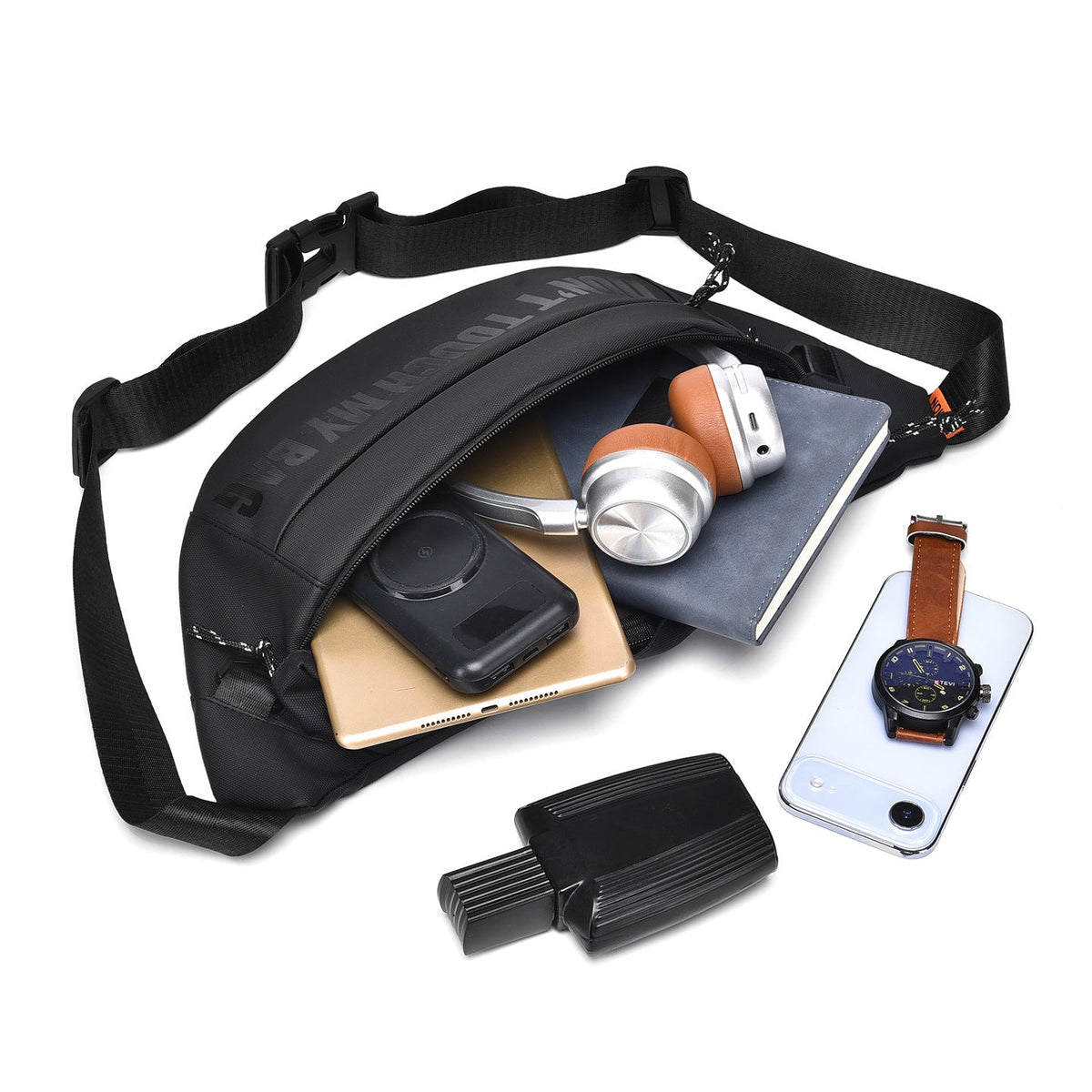 Bum bag with spacious main compartment and stylish design LoungeYard — product view 4