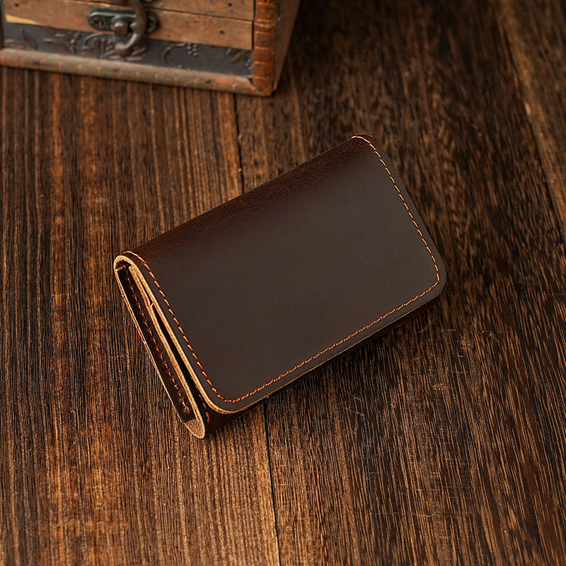 Compact Leather Wallet Organizer — product view 3