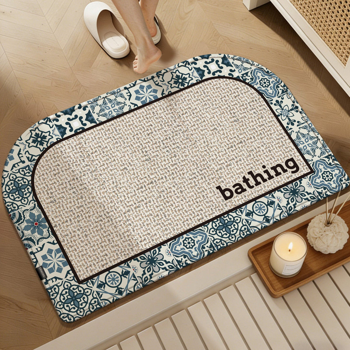 Non-Slip Absorbent Bath Mat — product view 6