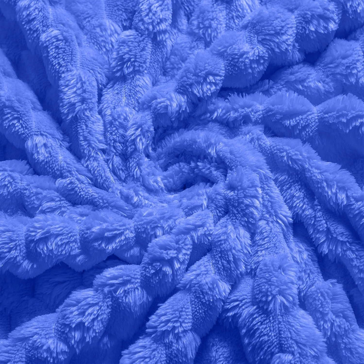 Luxurious Plush Popcorn Texture Throw Blanket — product view 4