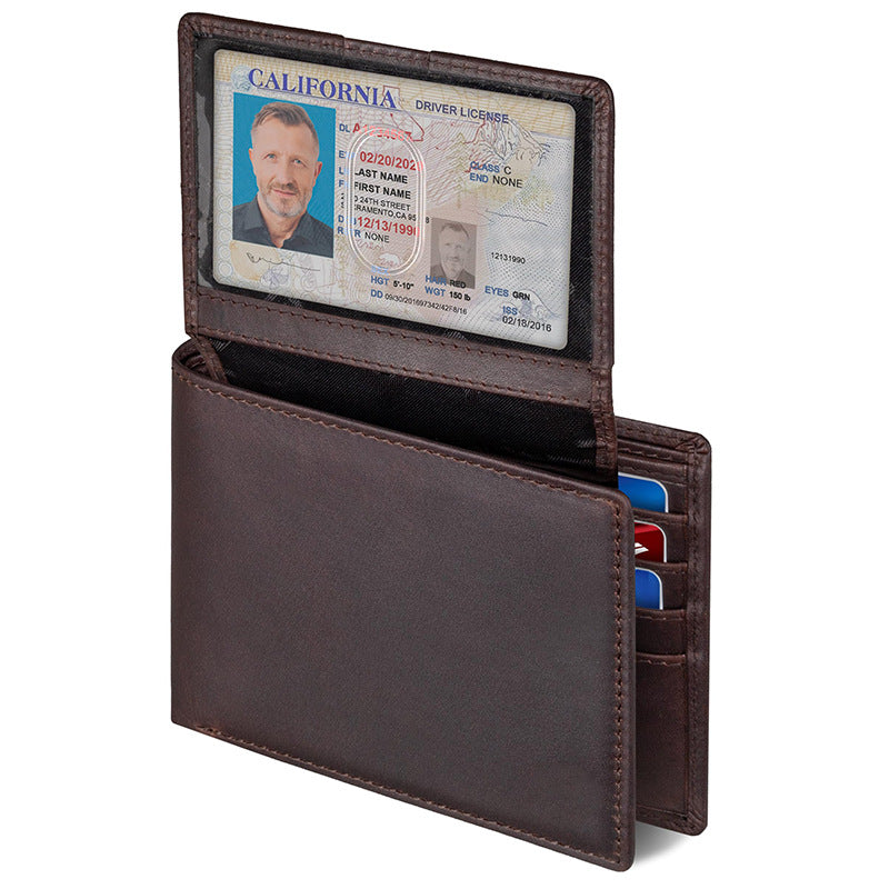 Classic Leather Cardholder Wallet LoungeYard — product view 1