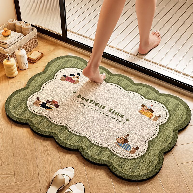 Cute Dachshund Bath Mat — product view 6