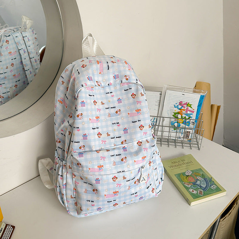 Cute Cat-Themed Backpack LoungeYard — product view 2