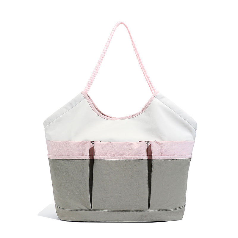 Generous Tote Bag With Multiple Outside Pockets LoungeYard — product view 7