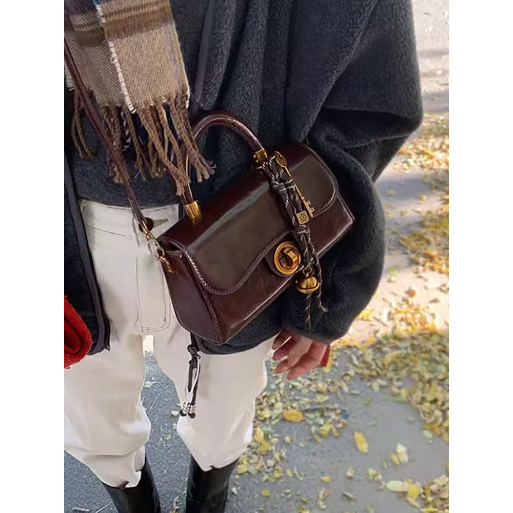 Elegant Structured Satchel LoungeYard — product view 1