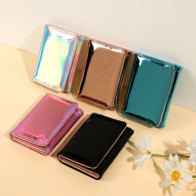 Glossy Patent Leather Wallet — product view 6