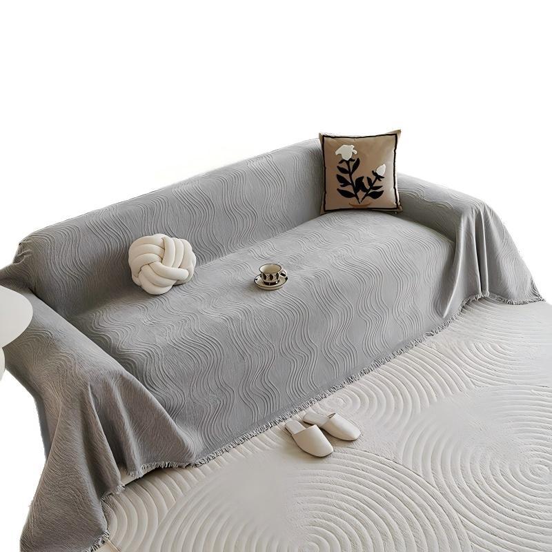 Textured Decorative Sofa Blanket — product view 2