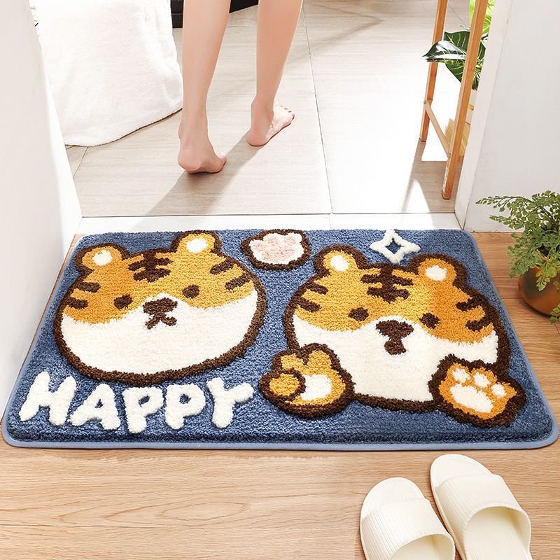 Cute Dog-Themed Bath Mat LoungeYard — product view 7