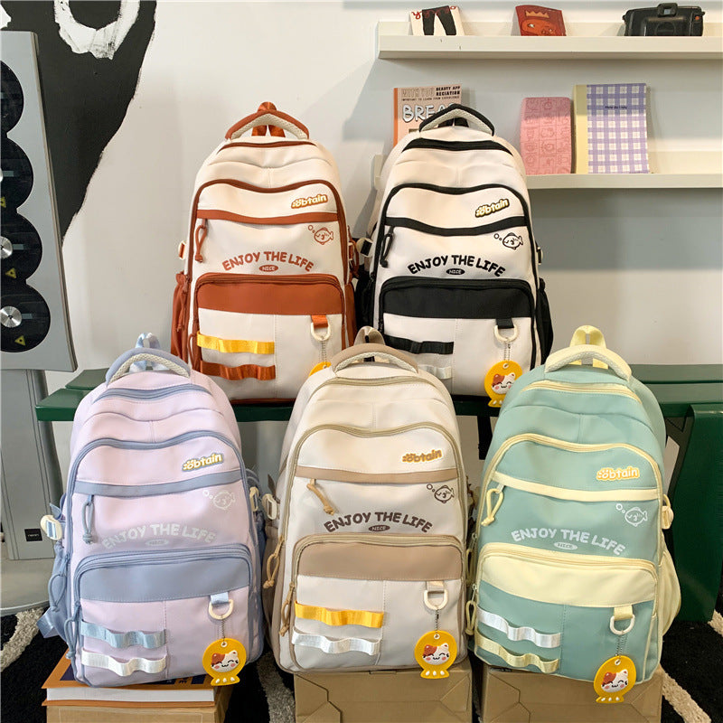 Fun-Patterned Backpack LoungeYard — product view 4