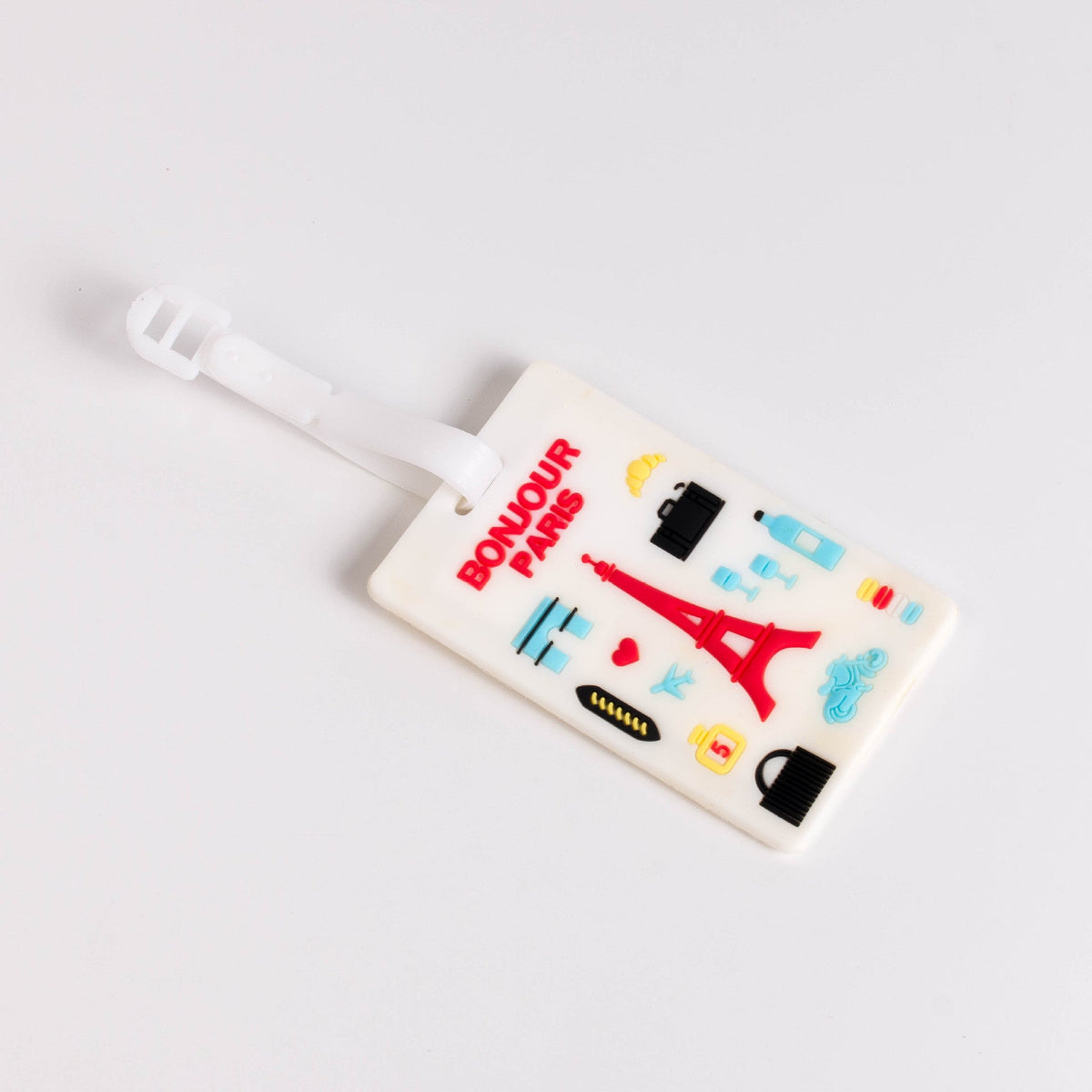 Unisex luggage tag with unique London design LoungeYard — product view 6