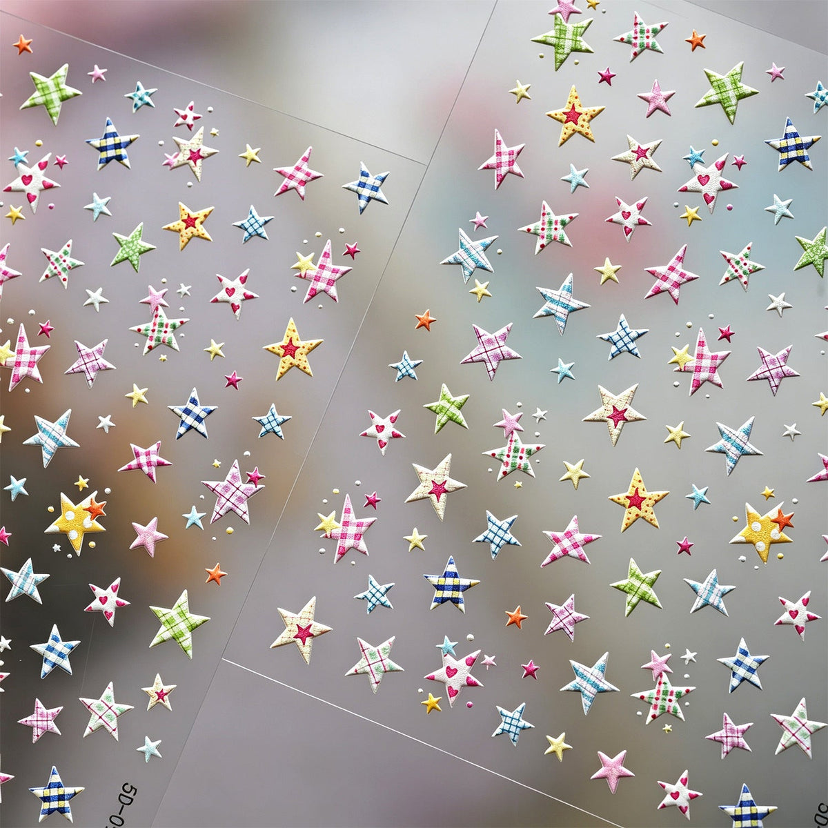Decorative Star Nail Art Stickers — product view 3