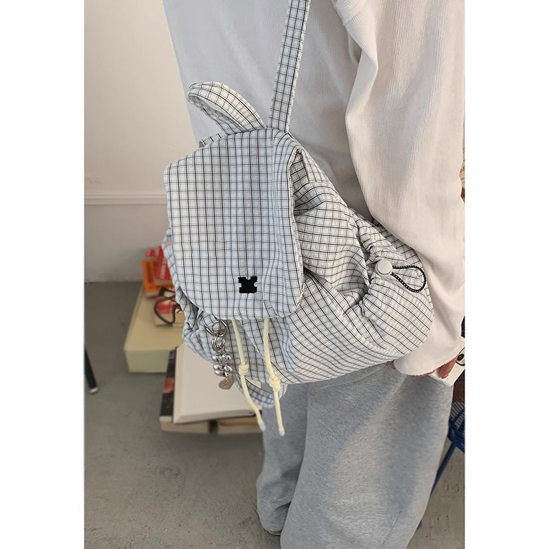 Stylish Drawstring Backpack LoungeYard — product view 5