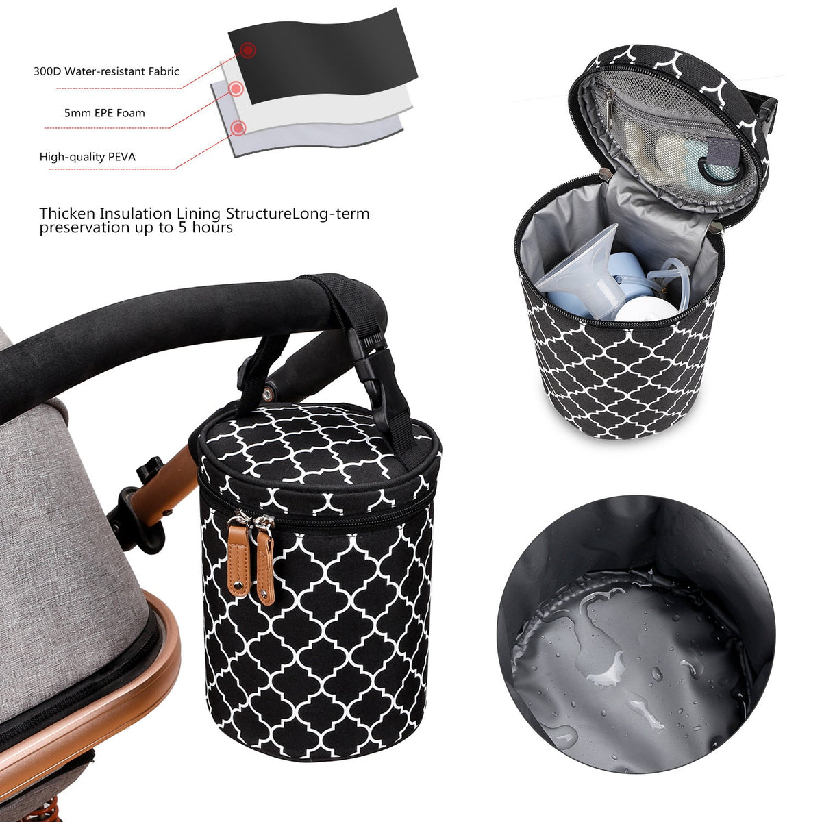 Insulated Bottle-Bag LoungeYard — product view 5