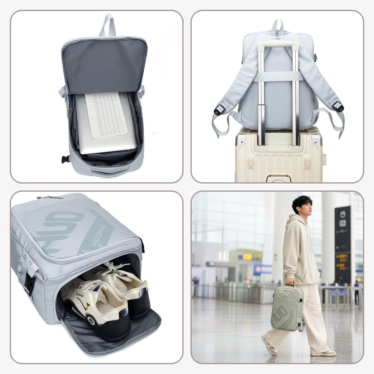 Versatile High-Performance Laptop Backpack LoungeYard — product view 1