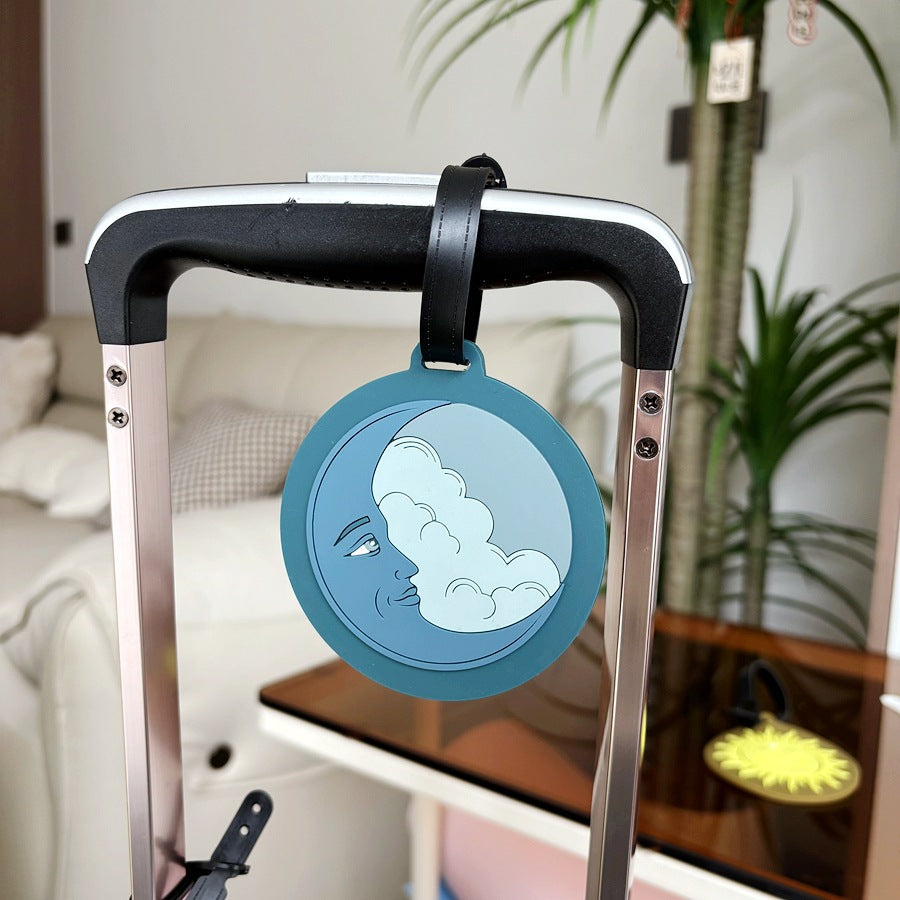 Sun-Themed Luggage Tag LoungeYard — product view 4