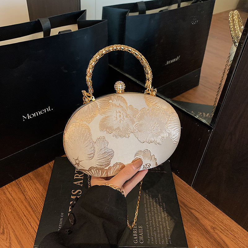 Elegant Floral Evening Clutch LoungeYard — product view 2