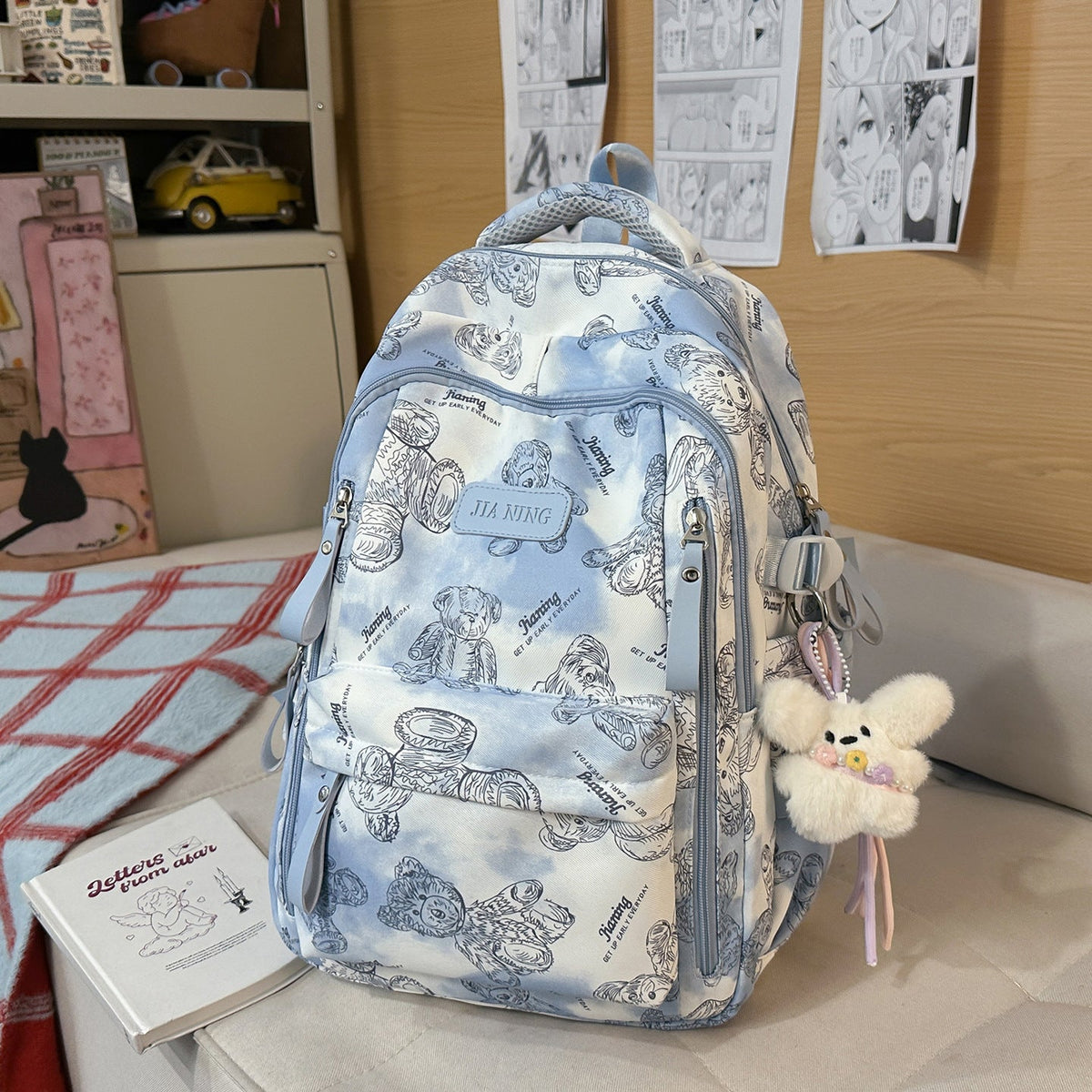 Spacious Character-Designed Backpack LoungeYard — product view 6