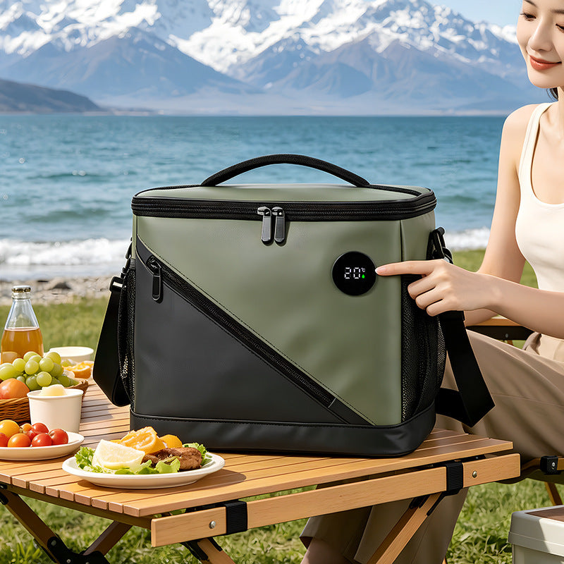 Insulated Cooler Bag with Digital Temperature Indicator LoungeYard — product view 1