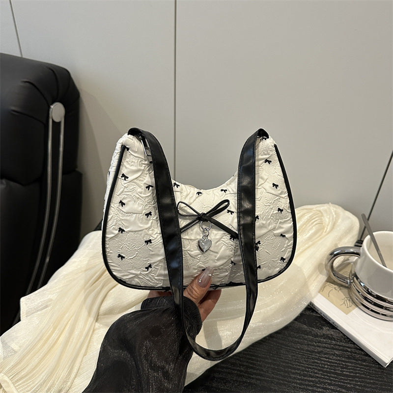 Charming Bow Embellished Handbag LoungeYard — product view 2