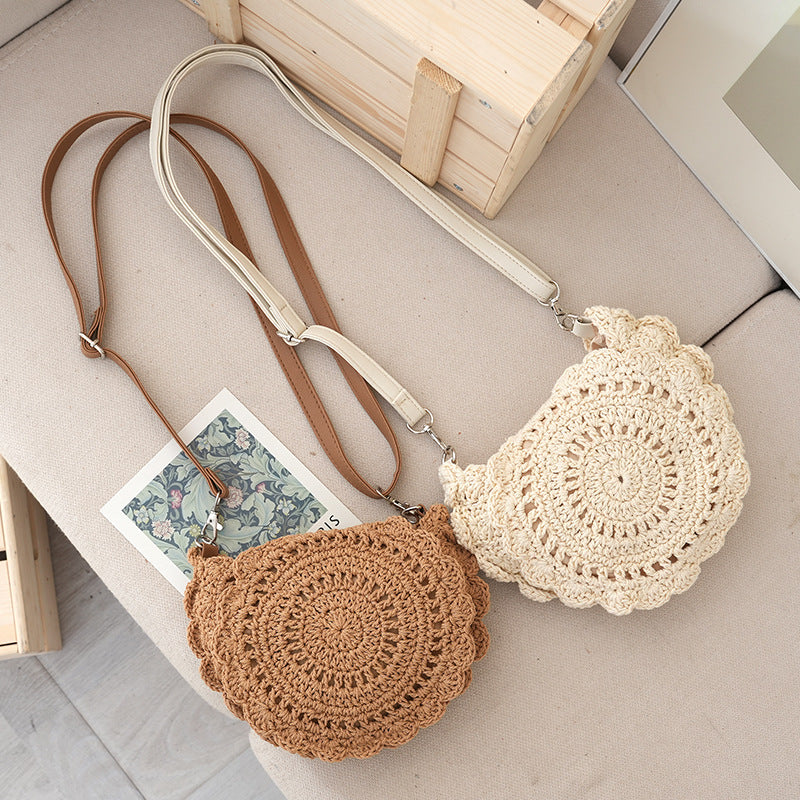 Handcrafted Round Bag LoungeYard — product view 2