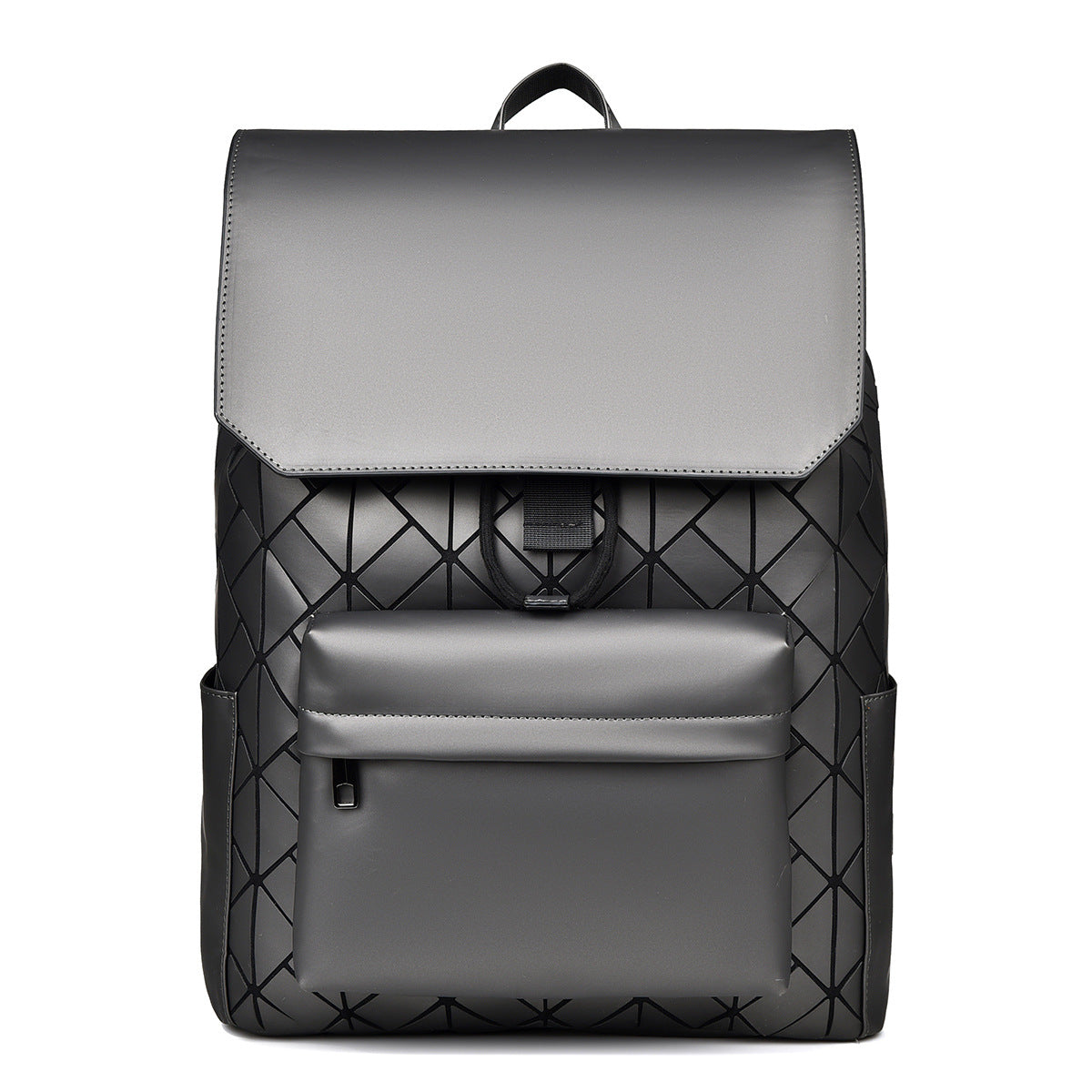 Stylish Textured Laptop Backpack LoungeYard — product view 4