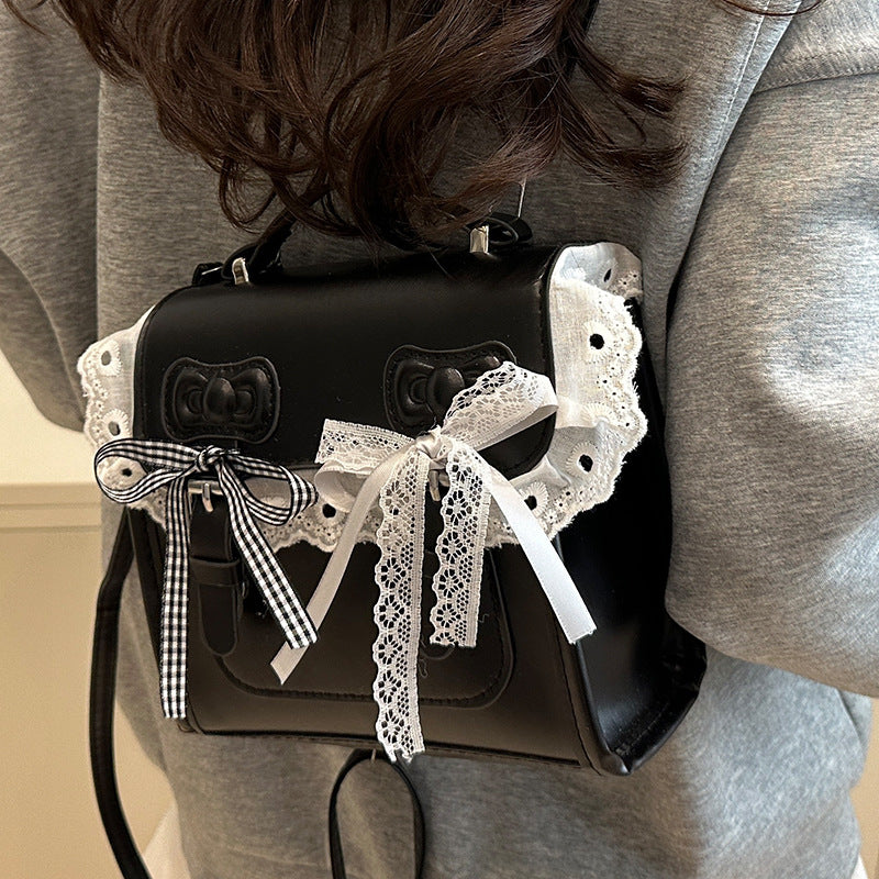 Elegant Retro Handcrafted Satchel Bag — product view 1