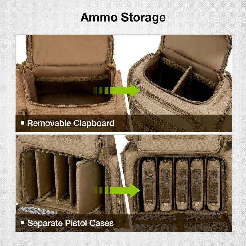 Tactical Multi-Compartment Adventure Backpack LoungeYard — product view 3