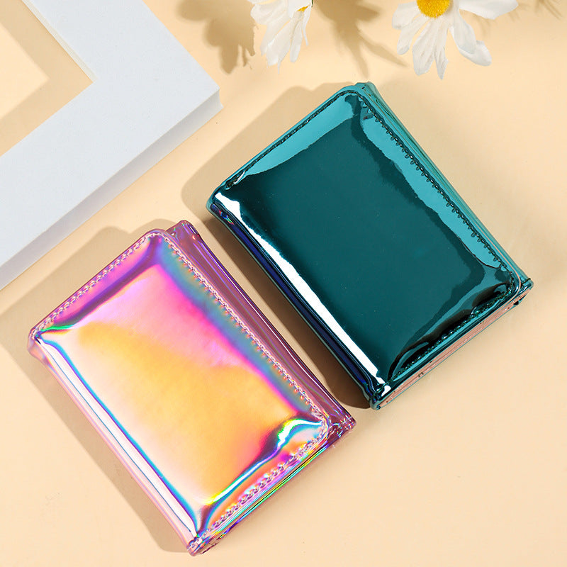 Glossy Patent Leather Wallet — product view 7