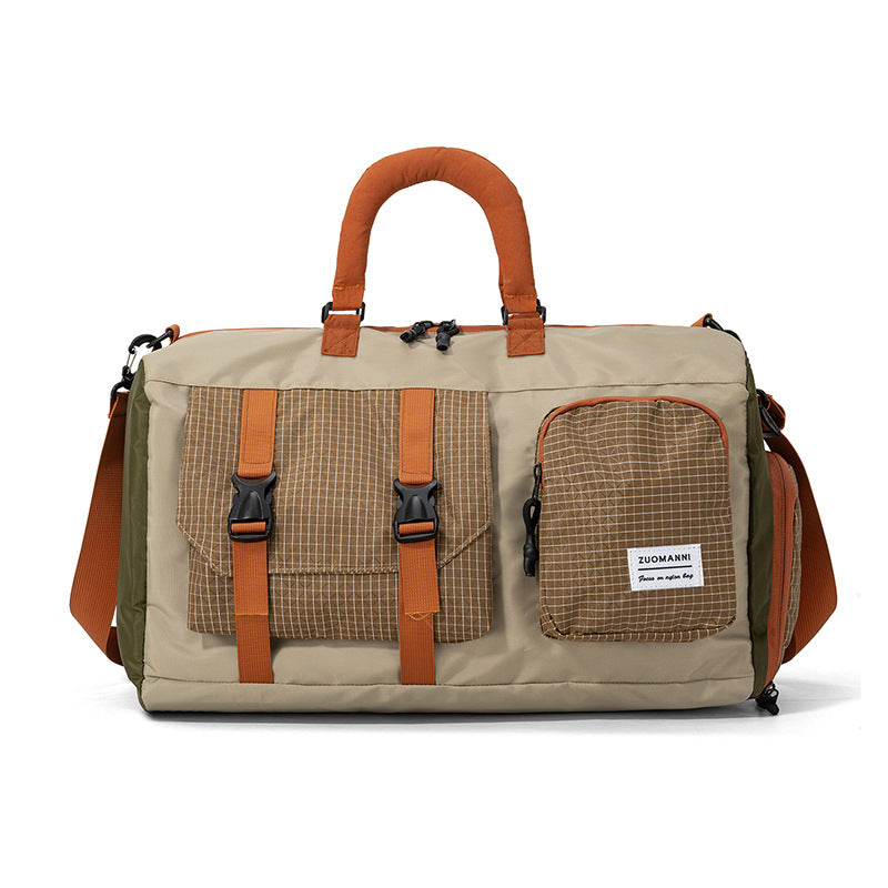 Sporty Duffel Bag with Numerous Pockets and Durable Material LoungeYard — product view 3