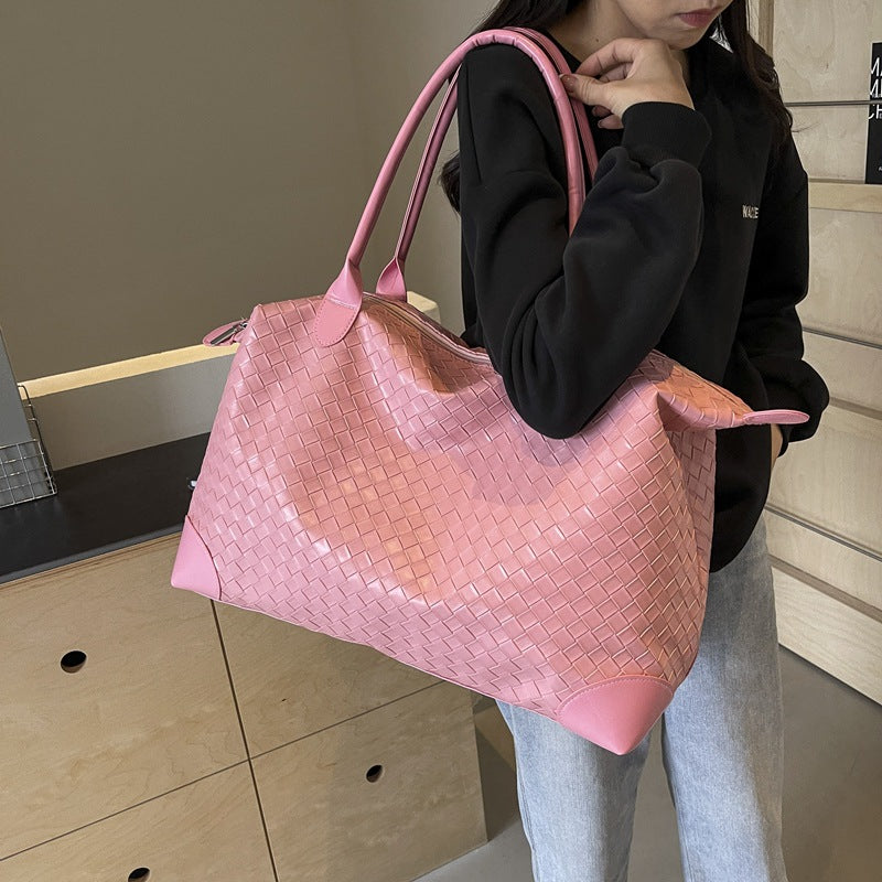 Handcrafted ven Leather Weekend Bag LoungeYard — product view 1