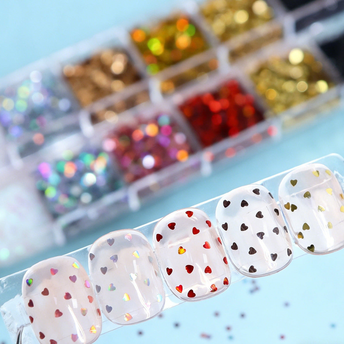 Nail Art Glitter and Decoration Kit — product view 5