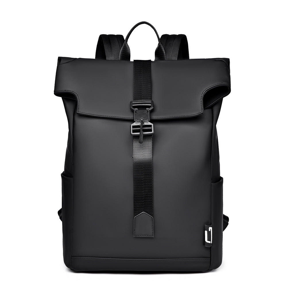 Versatile Waterproof Rolltop Backpack LoungeYard — product view 1