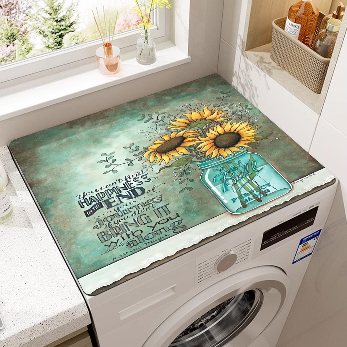 Marble Effect Countertop Protector Mat — product view 4