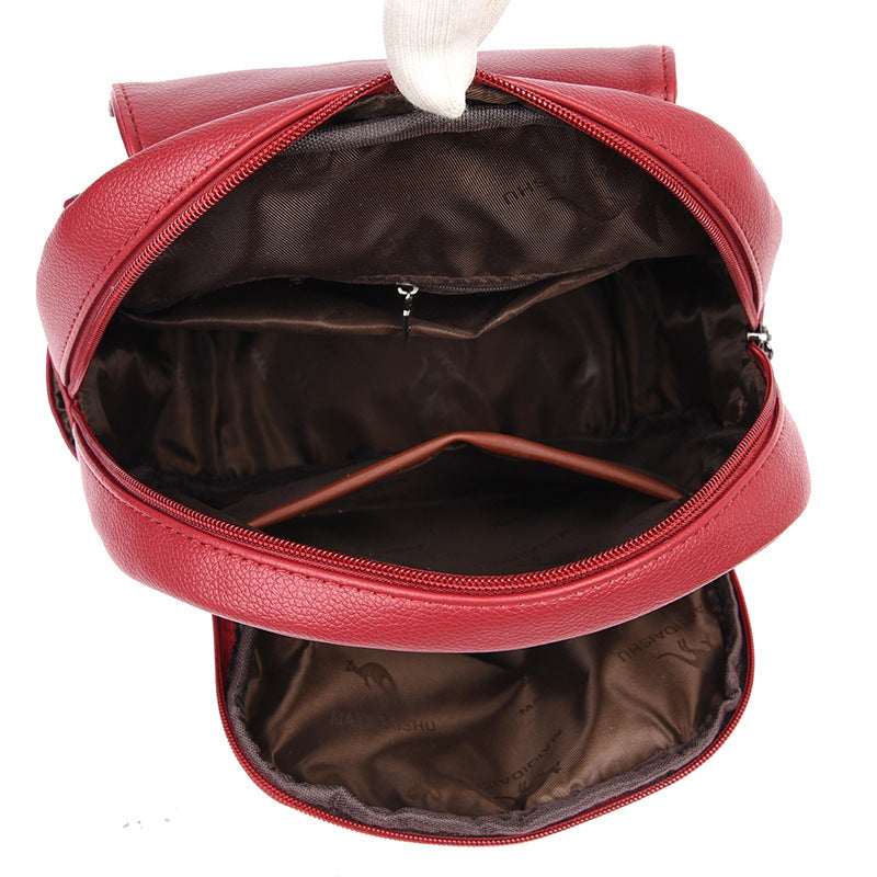 Chic Vintage-Inspired Backpack LoungeYard — product view 4