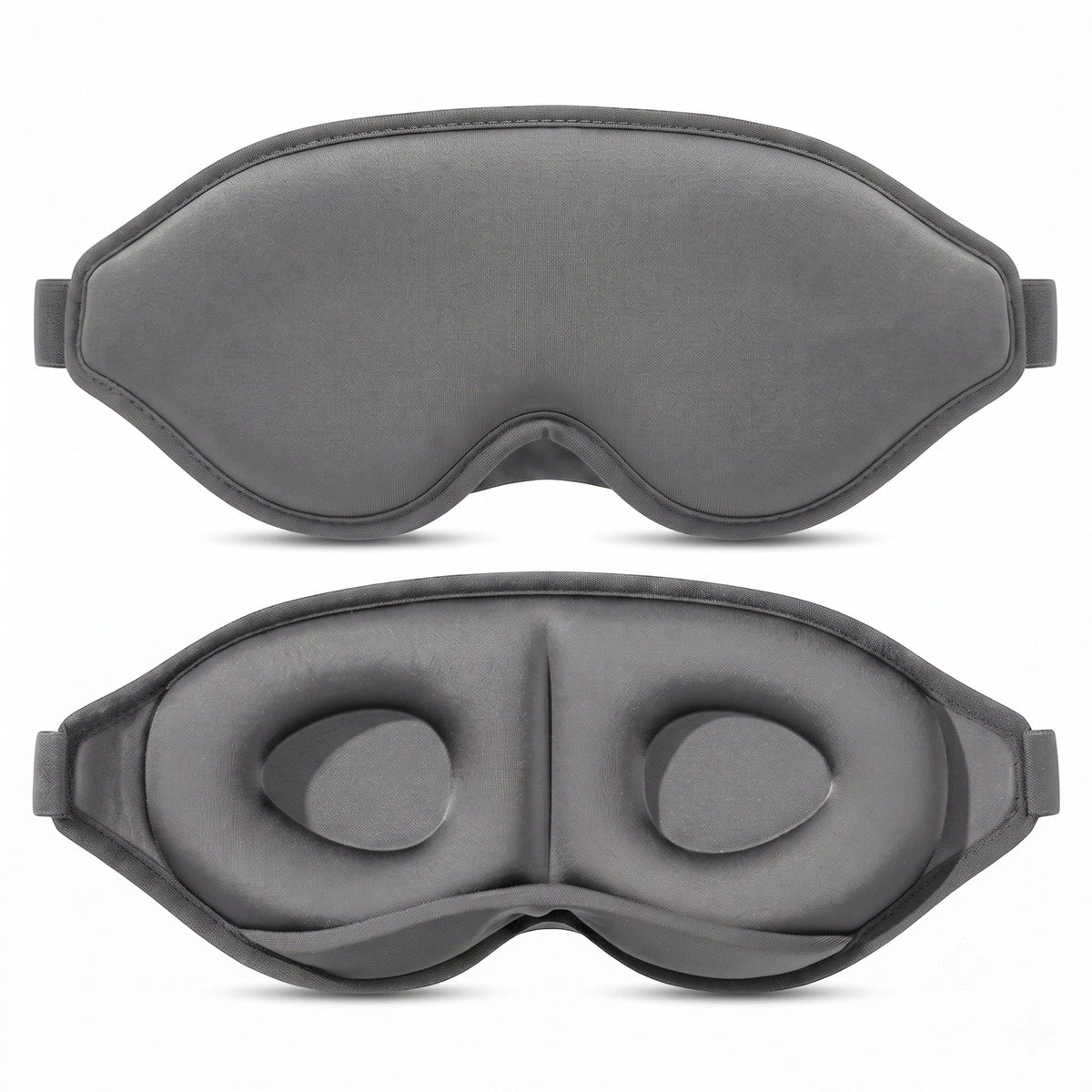 Contoured Three-Dimensional Memory-Foam Sleep Mask with Deep Eye Cups LoungeYard — product view 2